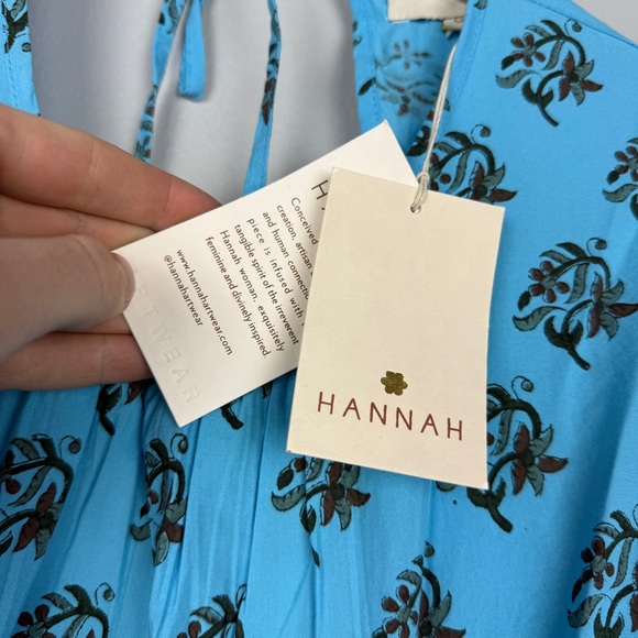 Tuckernuck Hanna Artwear Carmen Cosmos Cotton Printed Floral Maxi Dress - Picture 7 of 10